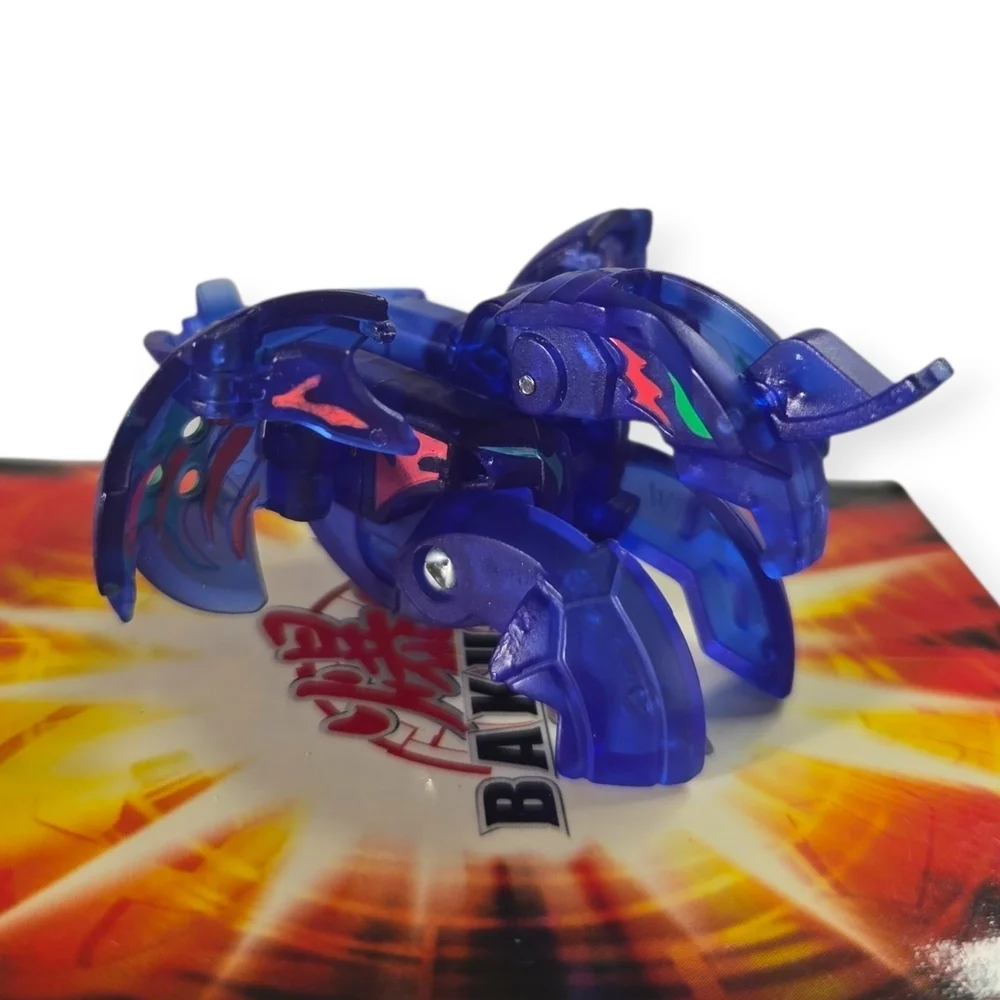 Bakugan Translucent Storm Skyress Blue Aquos 600G New Vestroia Battle Brawlers